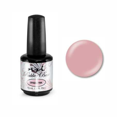 Rubber Base Opaque Pink 15ml- HEMA FREE