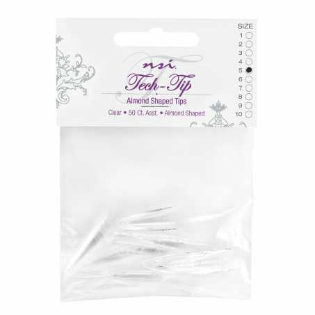 Clear Powder Tips Almond Clear Tips β nails@nsisouthafrica.co.za